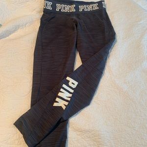 PINK brand “fleece lined” leggings